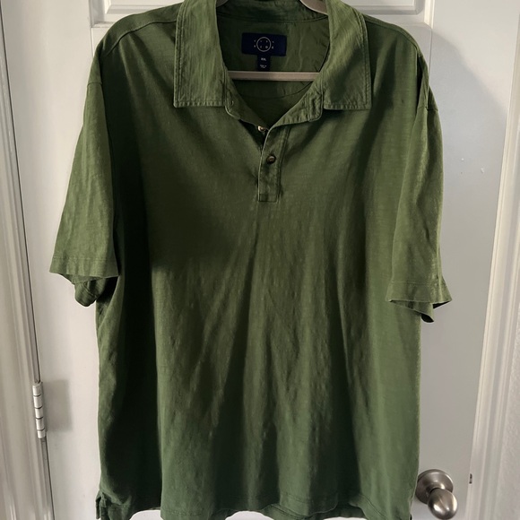 Classic Olive Polo Shirt for Men - Picture 1 of 1